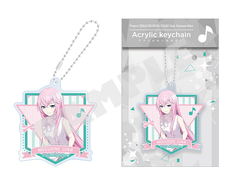 Project Sekai Acrylic Keychains Vol.13 — Megurine Luka with packaging