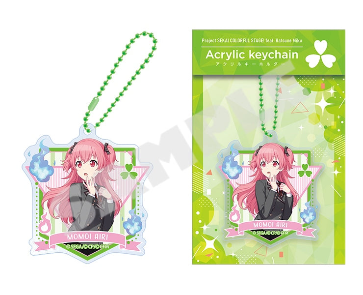Project Sekai Acrylic Keychains Vol.13 — Airi Momoi with packaging