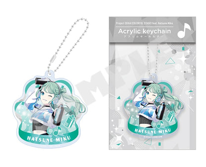 Project Sekai Acrylic Keychains Vol.14 — Hatsune Miku with packaging