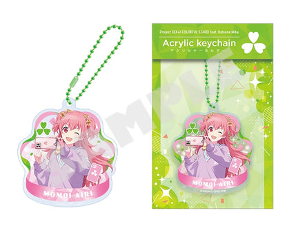 Project Sekai Acrylic Keychains Vol.14 — Airi Momoi with packaging
