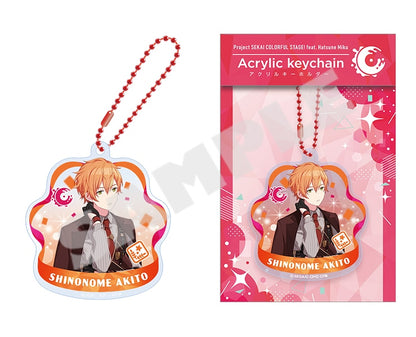 Project Sekai Acrylic Keychains Vol.14 — Akito Shinonome with packaging