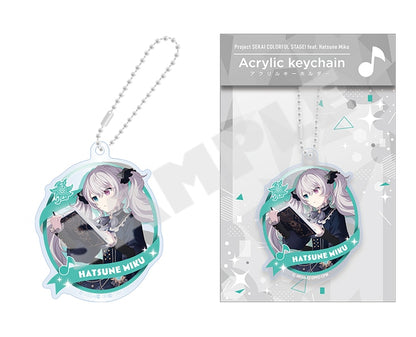Project Sekai Acrylic Keychains Vol.15 — Hatsune Miku with packaging