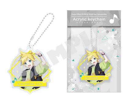 Project Sekai Acrylic Keychains Vol.16 — Kagamine Len with packaging