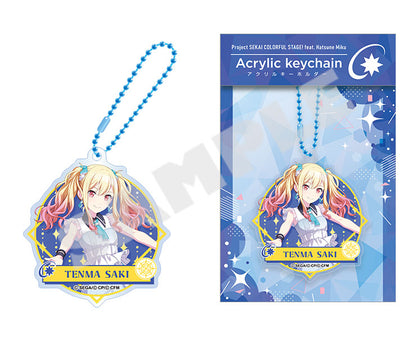 Project Sekai Acrylic Keychains Vol.16 — Saki Tenma with packaging