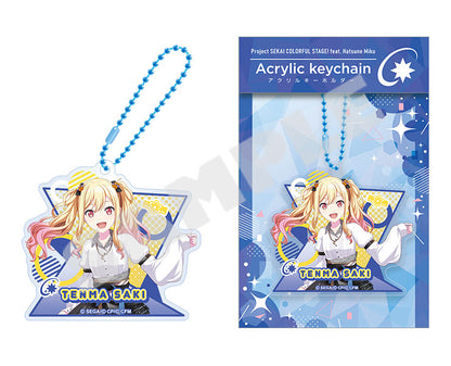 Project Sekai Acrylic Keychains Vol.17 — Saki Tenma with packaging