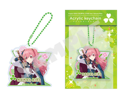 Project Sekai Acrylic Keychains Vol.17 — Airi Momoi with packaging