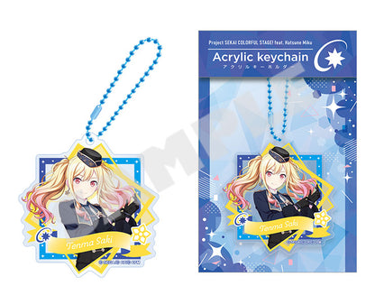 Project Sekai Acrylic Keychains Vol.19 — Saki Tenma with packaging