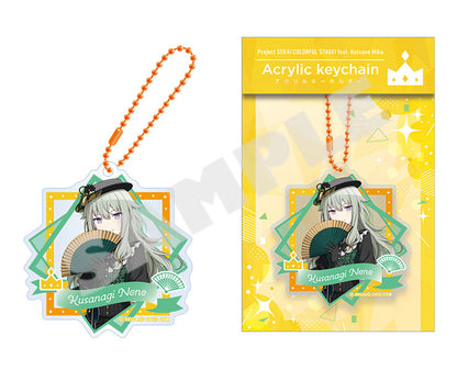 Project Sekai Acrylic Keychains Vol.19 — Nene Kusanagi with packaging