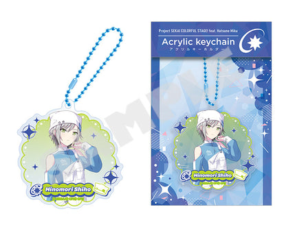 Project Sekai Acrylic Keychains Vol.20 — Shiho Hinomori with packaging