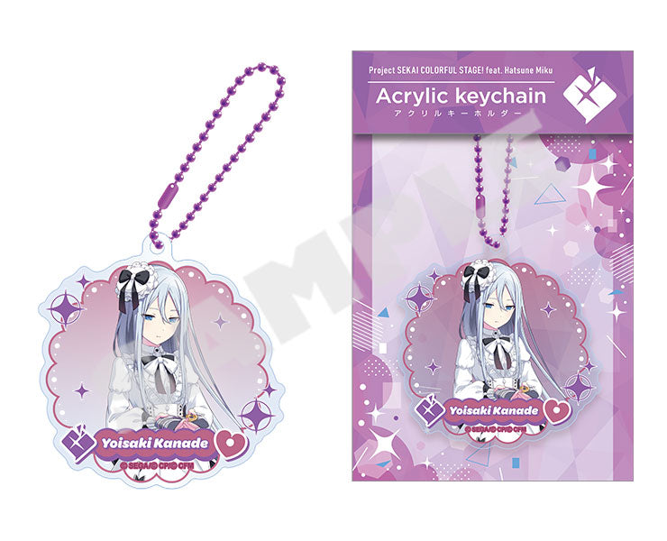 Project Sekai Acrylic Keychains Vol.20 — Kanade Yoisaki with packaging