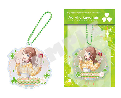 Project Sekai Acrylic Keychains Vol.20 — Minori Hanasato with packaging