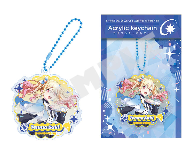 Project Sekai Acrylic Keychains Vol.20 — Saki Tenma with packaging