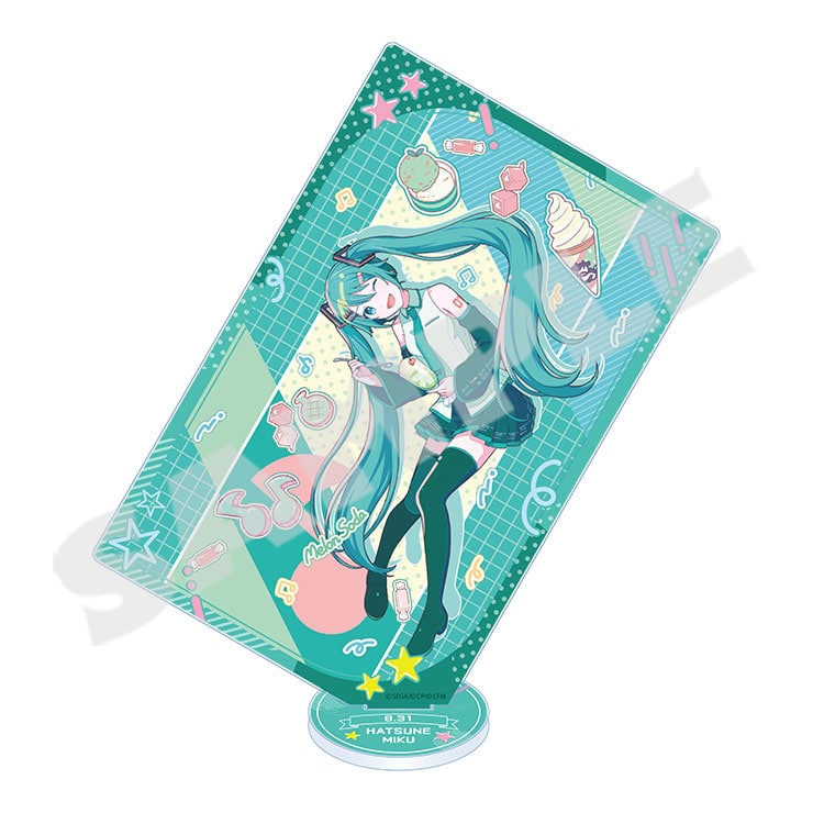 Project Sekai - Anniversary/Birthday 2023–2024 Acrylic Card Stands - Hatsune Miku
