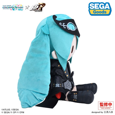 Project SEKAI Fuwapuchi Hatsune Miku Persona 5 The Royal L plush - official product view 3