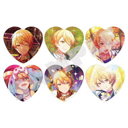 Tsukasa Tenma H/Art Collection Vol.1, six holographic heart badge designs