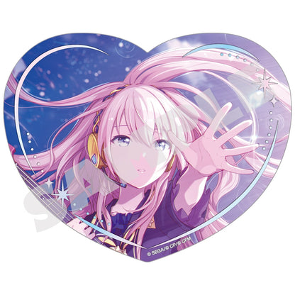 Virtual Singers H/Art Collection Vol.1 heart-shaped clear cards, design detail 3