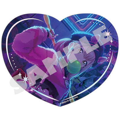 Vivid BAD SQUAD H/Art Collection Vol.1 heart-shaped clear cards, design detail 2