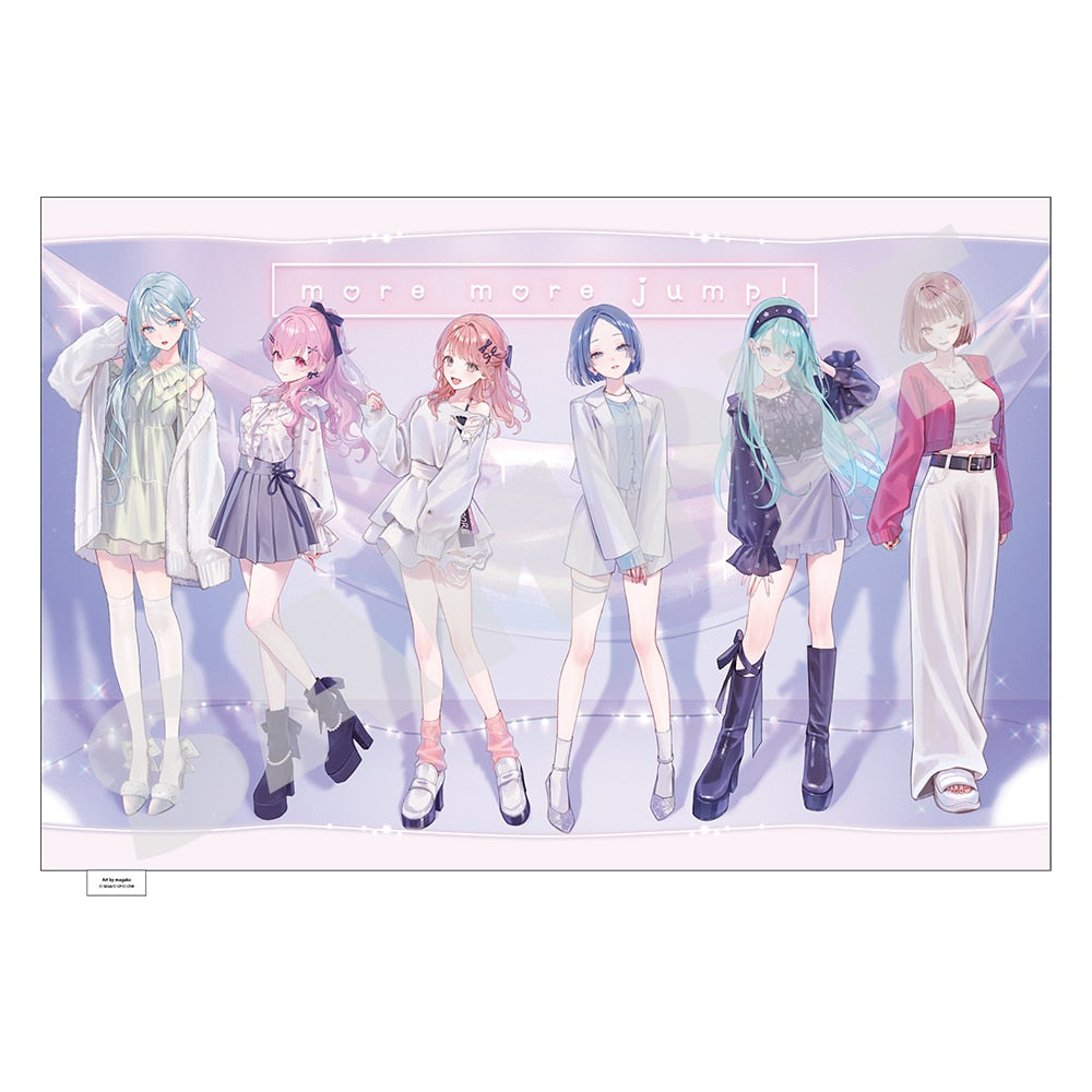 Project Sekai Illustrator Collab MORE MORE JUMP! cushion view 2