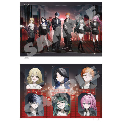 Project Sekai Illustrator Collab Vivid BAD SQUAD cushion view 1