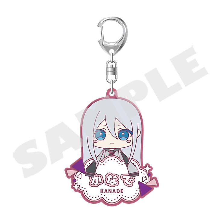 Project Sekai My Sekai Kanade Yoisaki name keychain
