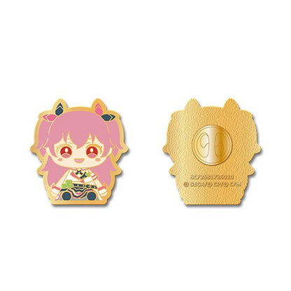 Project Sekai My Sekai Airi Momoi pin badge, front view