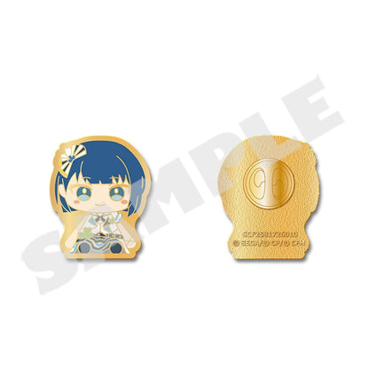 Project Sekai My Sekai Haruka Kiritani pin badge, front and back views