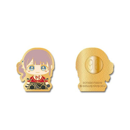 Project Sekai My Sekai Honami Mochizuki pin badge, front view