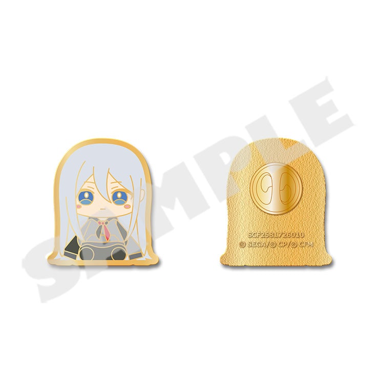 Project Sekai My Sekai Kanade Yoisaki pin badge, front and back views
