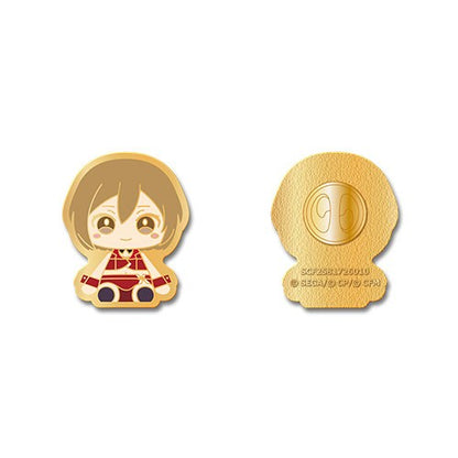 Project Sekai My Sekai MEIKO pin badge, front view