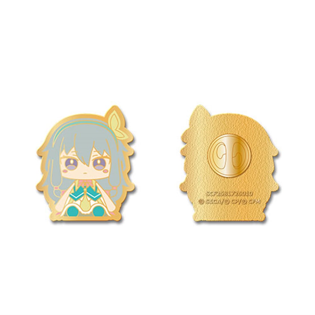 Project Sekai My Sekai Nene Kusanagi pin badge, front view