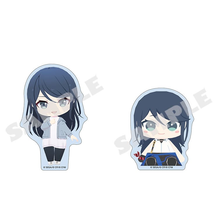 Project Sekai MySekai Ichika Hoshino two-sticker pack - character and plush designs