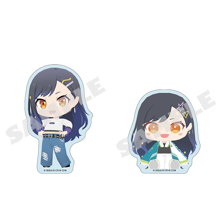 Project Sekai MySekai An Shiraishi two-sticker pack - character and plush designs