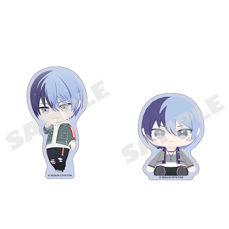 Project Sekai MySekai Toya Aoyagi two-sticker pack - character and plush designs