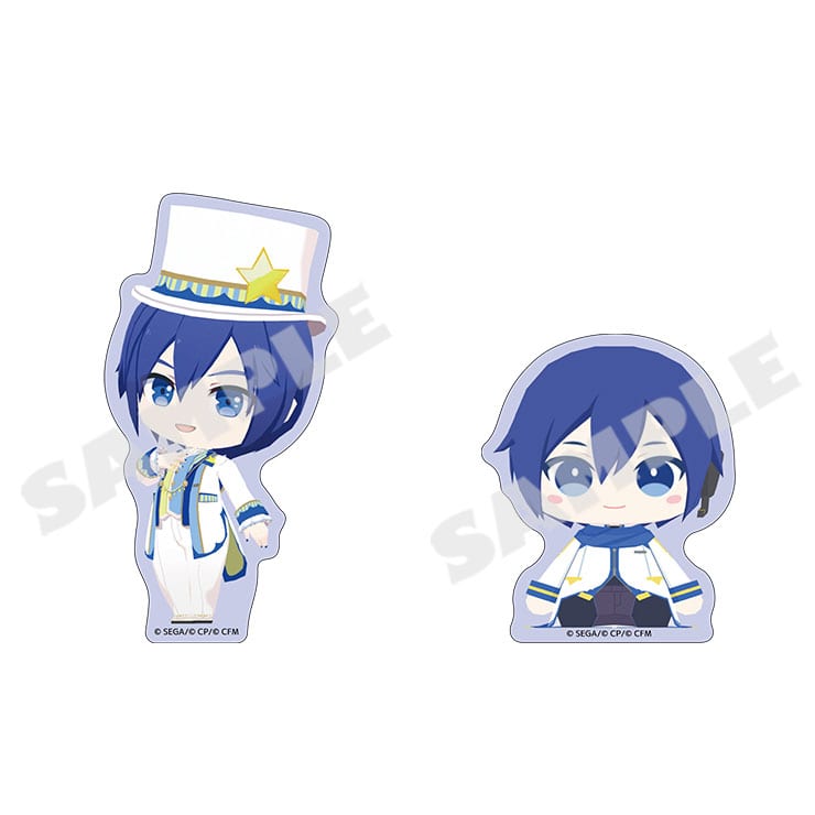 Project Sekai MySekai KAITO two-sticker pack - character and plush designs