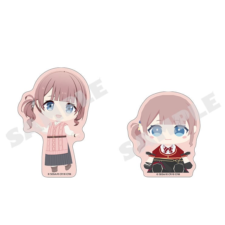 Project Sekai MySekai Honami Mochizuki two-sticker pack - character and plush designs