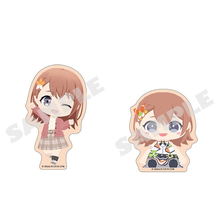 Project Sekai MySekai Minori Hanasato two-sticker pack - character and plush designs