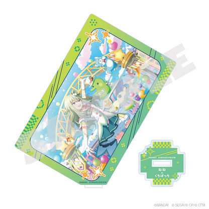 Project Sekai × Tamagotchi - Card-Style Acrylic Stands - Nene Kusanagi × Kuchipatchi 1, stand and base details