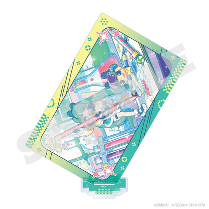 Project Sekai × Tamagotchi - Card-Style Acrylic Stands - Hatsune Miku × Mametchi 2