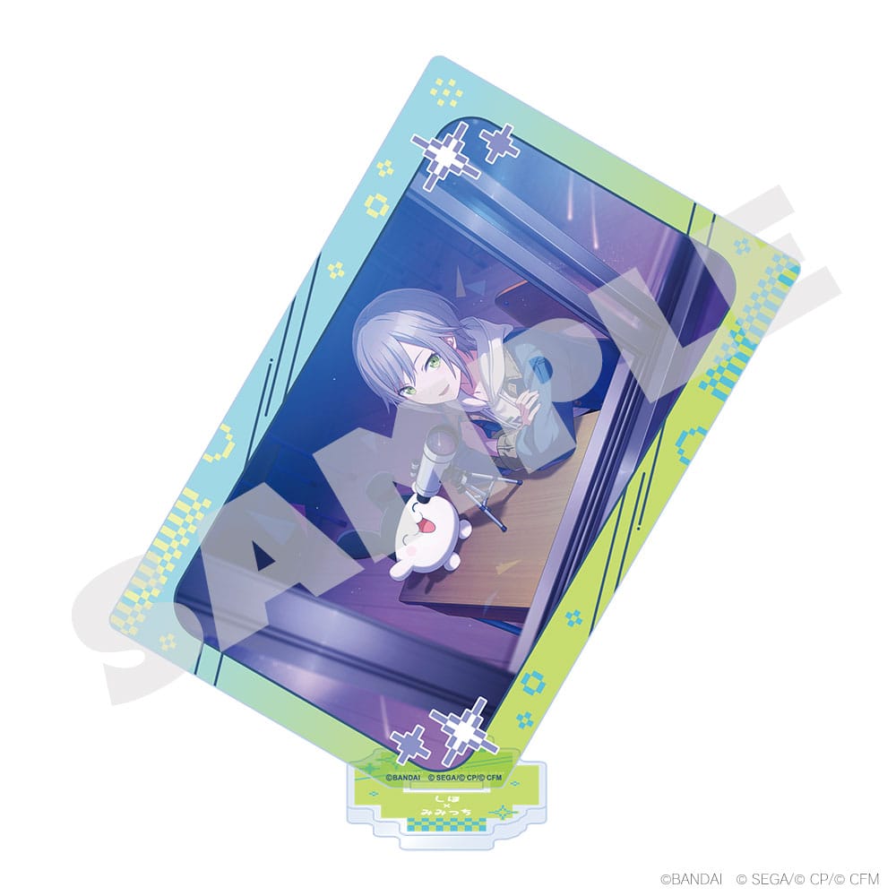 Project Sekai × Tamagotchi - Card-Style Acrylic Stands - Shiho Hinomori × Mimitchi 1