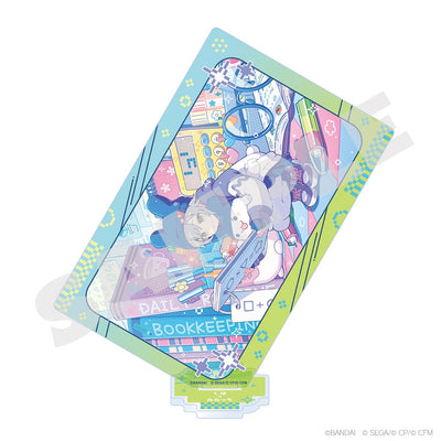 Project Sekai × Tamagotchi - Card-Style Acrylic Stands - Shiho Hinomori × Mimitchi 2