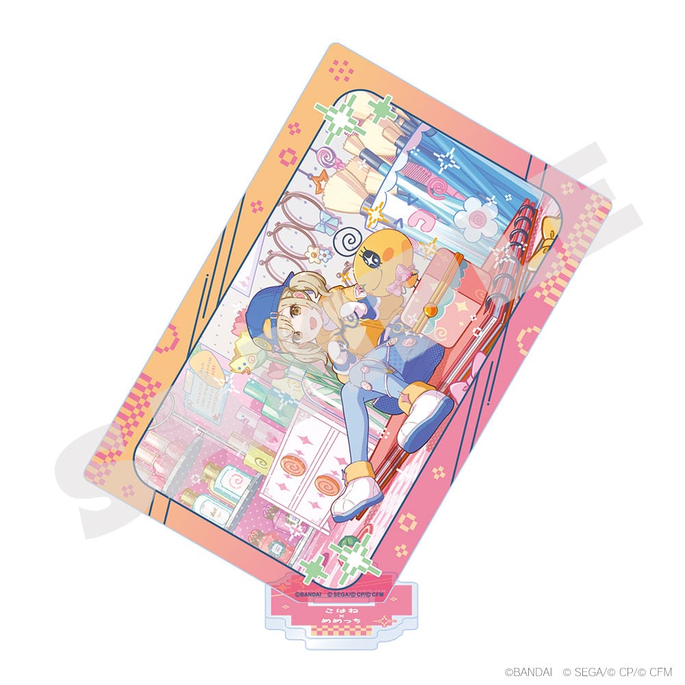 Project Sekai × Tamagotchi - Card-Style Acrylic Stands - Kohane Azusawa × Memetchi 2