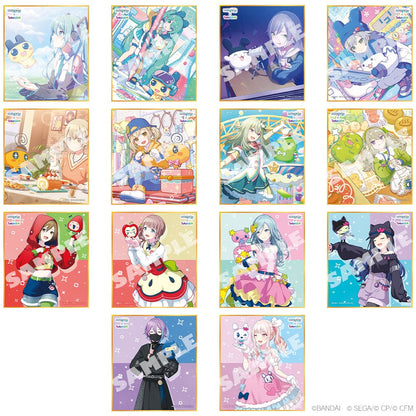 Project Sekai Tamagotchi Collaboration mini shikishi, official collection image 1