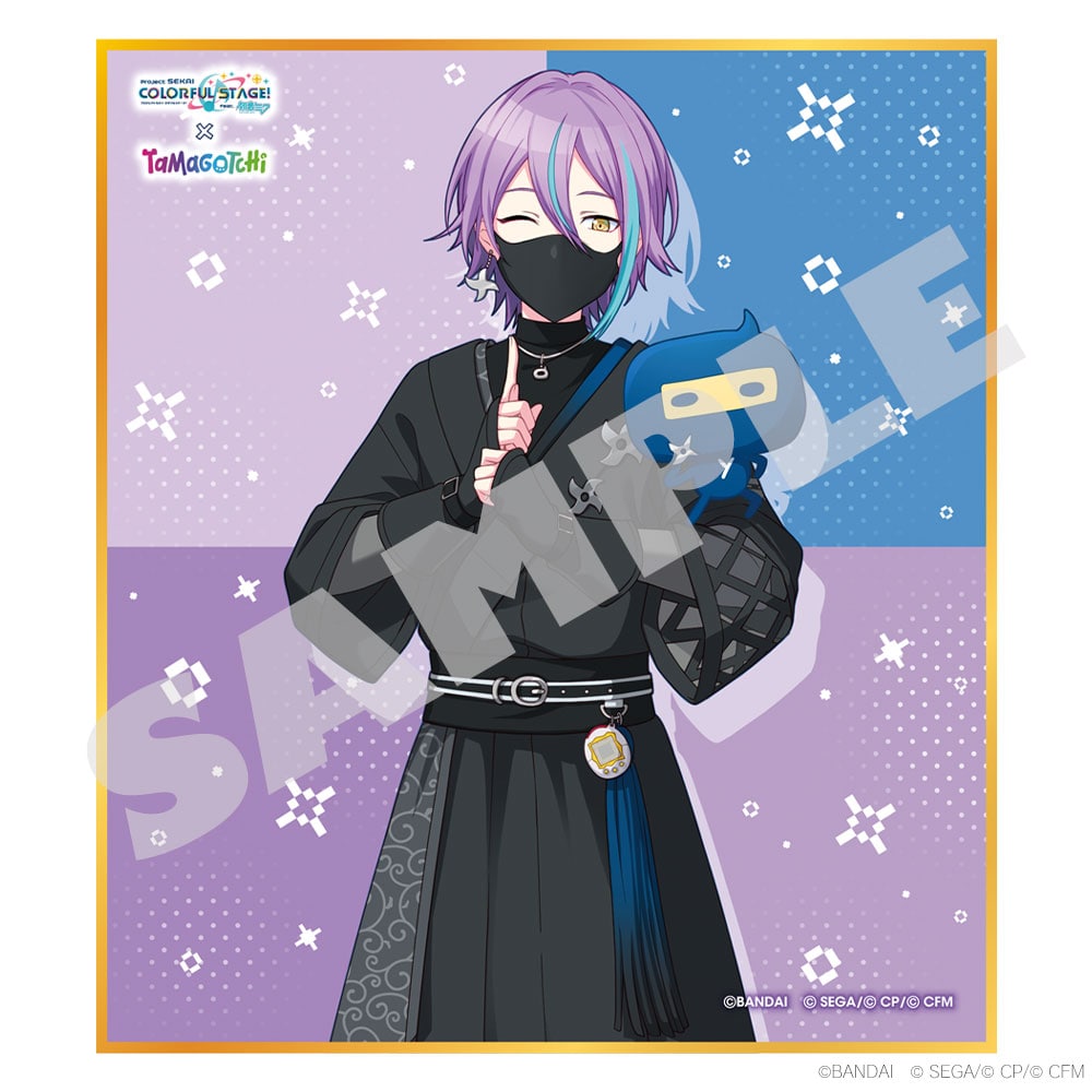 Project Sekai Tamagotchi Collaboration mini shikishi, official collection image 3