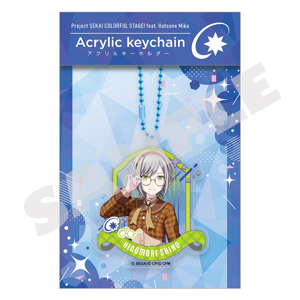 Project Sekai Vol.21 Shiho Hinomori acrylic keychain packaging