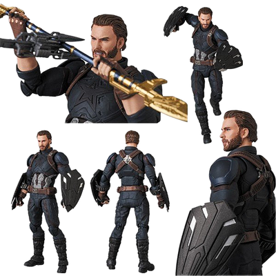 MAFEX No.122 - CAPTAIN AMERICA (INFINITY WAR Ver.)