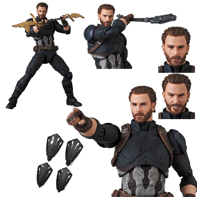 MAFEX No.122 - CAPTAIN AMERICA (INFINITY WAR Ver.)