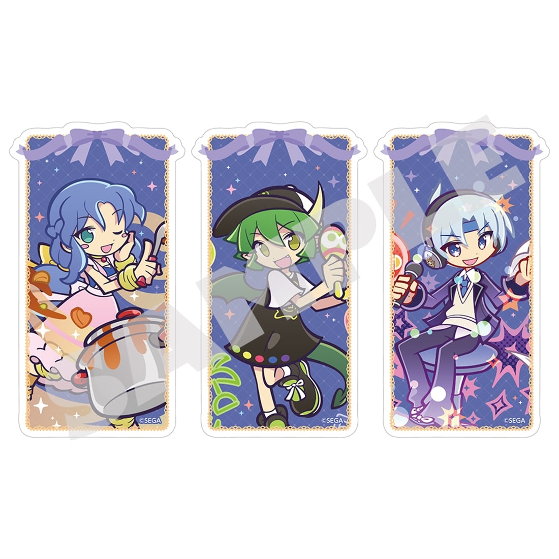 Puyo Puyo anniversary stickers — Set B