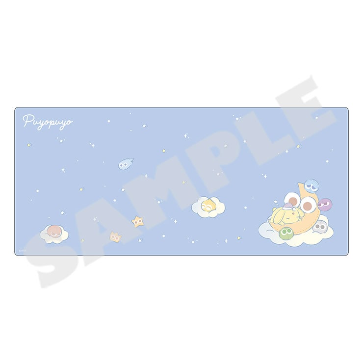 Puyo Puyo desk mats — Relax Carbuncle
