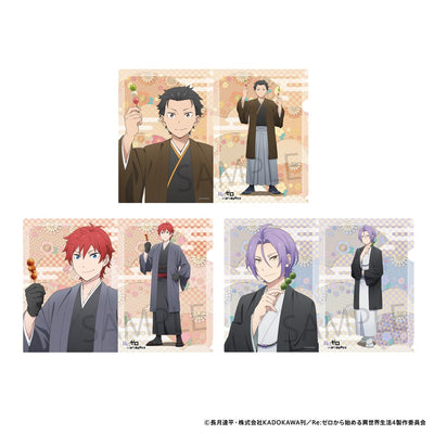 Re:Zero Starting Life in Another World - Clear File Set Waso Ver. - official product image 1