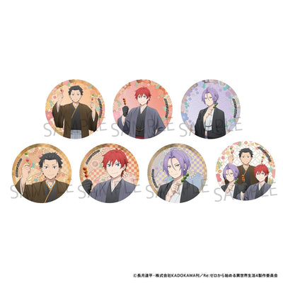 Re:Zero Starting Life in Another World - Trading Badge Waso Ver. - Complete Box (7 Designs) - official product image 1
